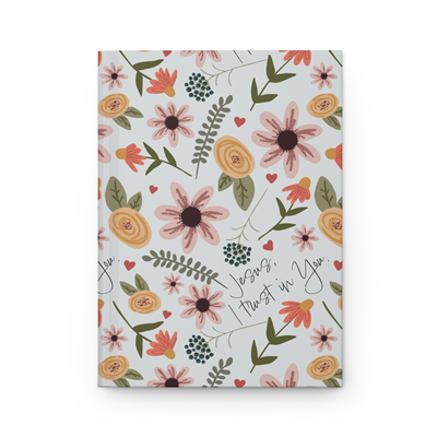 Jesus, I Trust in You Floral Journal
