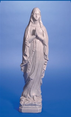 Our Lady of Fatima statue, 25" in height