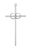 Silver Wedding Rings Cross