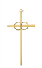 Gold Wedding Rings Cross