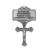 Crucifix Metal Visor Clip