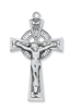 Sterling Silver Crucifix with 24" Chain