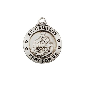 St. Camillus Sterling Silver