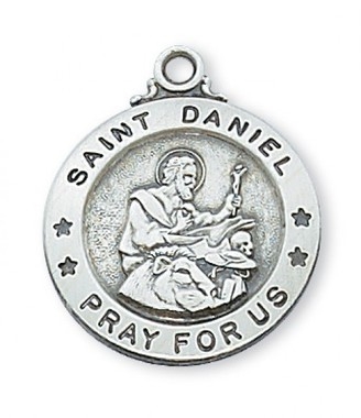 St. Daniel Sterling Silver