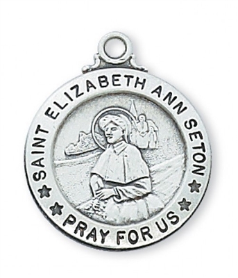 St. Elizabeth Ann Seton Sterling Silver