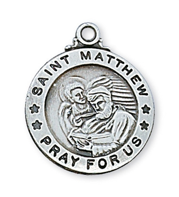 St Matthew Sterling Silver 20"