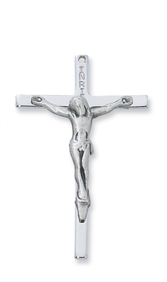 Sterling Silver Crucifix with 24" Chain