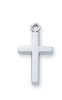 Sterling Silver Cross Baptism Necklace