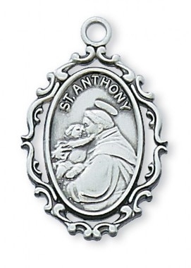 St. Anthony Sterling Silver