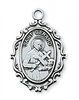 St. Gerard Sterling Silver on 18" Chain