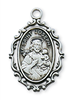 St. Joseph Sterling Silver medal on 18" Chain