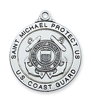 St Michael Coast Guard Sterling Silver 24"