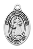 St Christopher Sterling Silver on 16" Chain