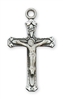 Sterling Silver Crucifix with 18" Chain