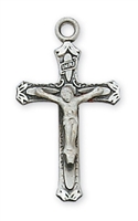 Sterling Silver Crucifix with 18" Chain