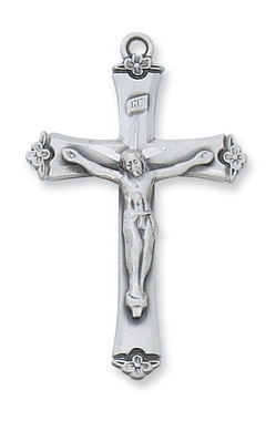 Sterling Silver Crucifix with 18" Chain