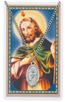 St. Jude Patron Saint Medal/Prayer Card