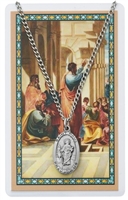 St. Paul Patron Saint Medal/Prayer Card