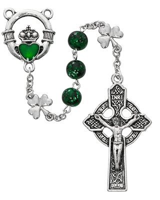 Celtic Claddagh Rosary