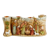 Nativity Advent Candle Holder