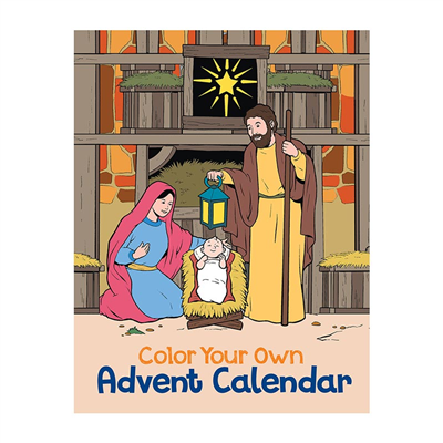 SOLD OUT Color Your Own Advent Calendar