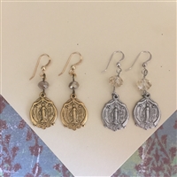 Miraculous Mary Earrings