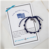 250 Years Strong Blessing Bracelet- Navy