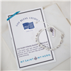 250 Years Strong Blessing Bracelet- White