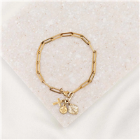 Gold Marian Consecration Bracelet