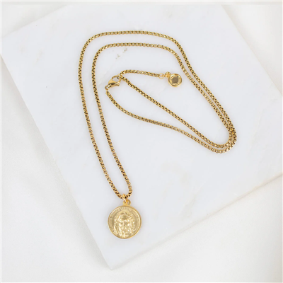 Seek Him Holy Face Necklace