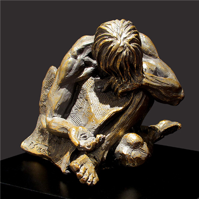 When I Was Naked Statue