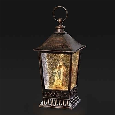 Nativity Glitterdome LED Lantern