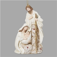 Holy Family Patterned Ornament