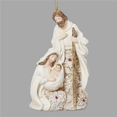 Holy Family Patterned Ornament
