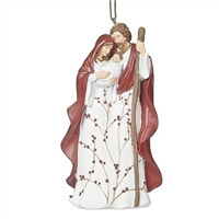 Holy Family Berry Ornament