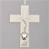 First Communion 7" Pearl Cross