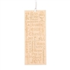 First Communion Wood Bookmark