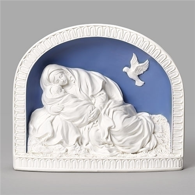 Mary and Baby Jesus Sleeping Statue