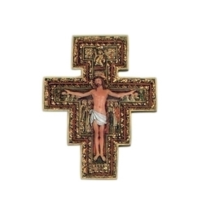 6" San Damiano Crucifix