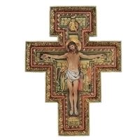 17.75" San Damiano Crucifix