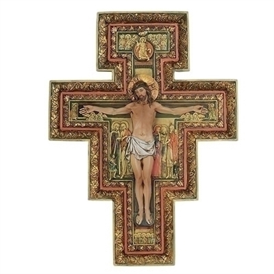 17.75" San Damiano Crucifix