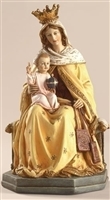Our Lady of Mount Carmel with Baby Jesus 8"