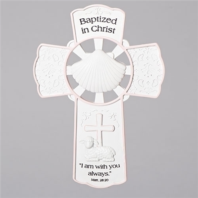 Girls Baptism Cross