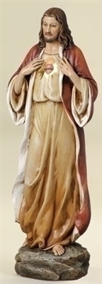 Sacred Heart of Jesus Figure 14"
