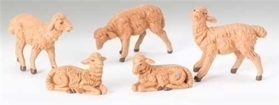 Fontanini  Brown Sheep Figures
