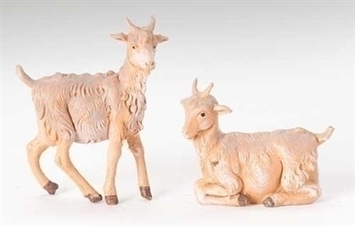Fontanini Two Goats 5" Scale