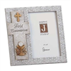 First Communion Grey Frame