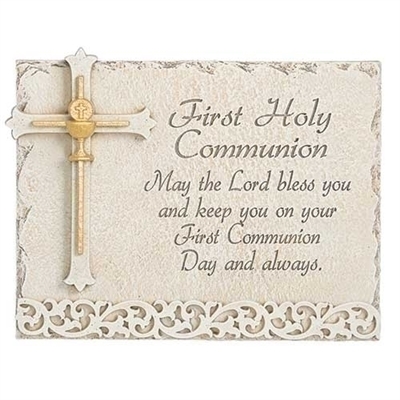First Communion Plaque