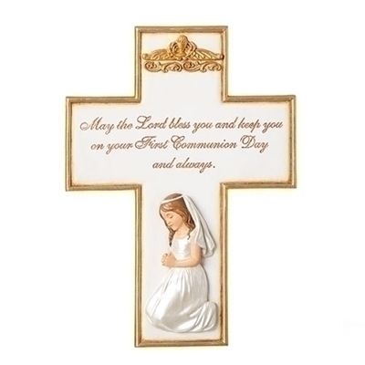 First Communion Cross for a Girl