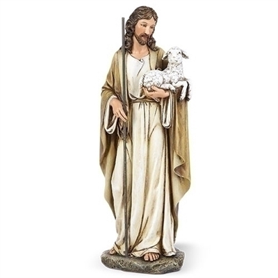 Good Shepherd with Lambs 10"